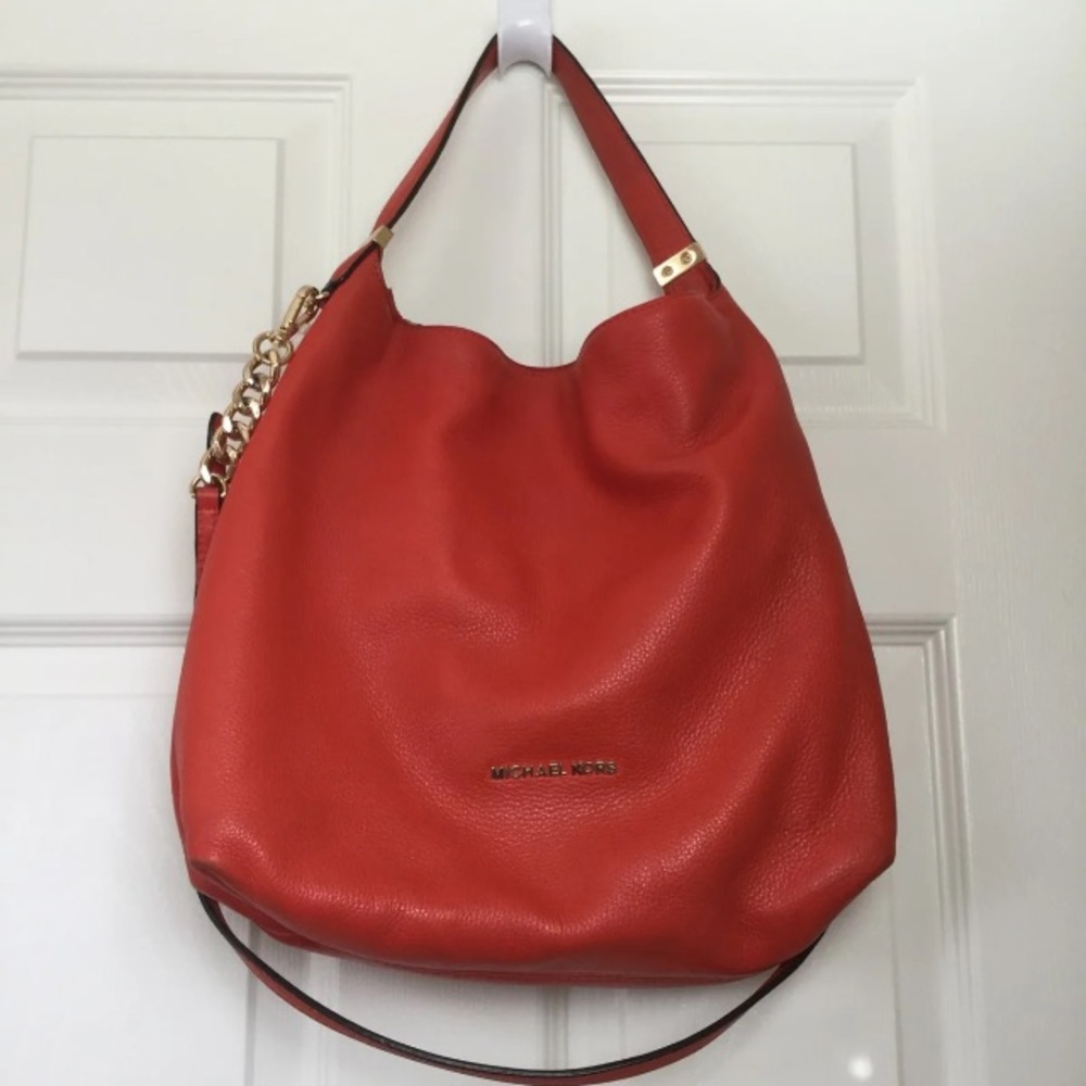 Red Leather Purse - Picture 3 of 8